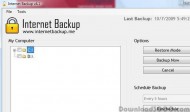 Internet Backup screenshot